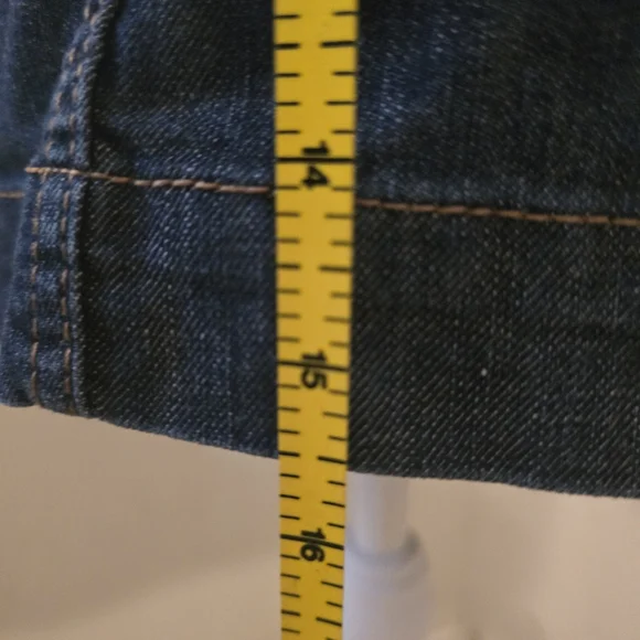 High Sierra Dark Denim Mini Skirt/skort - Picture 7 of 8